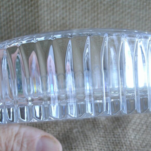 Vintage Waterford Lead Crystal Wine Bottle Coaster - Picture 11 of 13